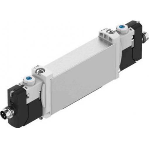 Elektromagnetický ventil 5/3 uzavřený, řada: VUVG-B14-P53C-ZT-F-1R8L Elektřina, max. průtok: 600 L/min Festo 24 V