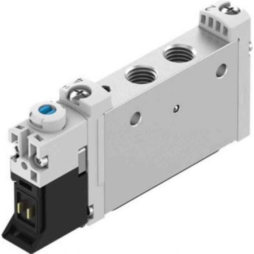Elektromagnetický ventil 5/2 monostabilní, řada: VUVG-L10-M52-MT-M7-1P3 Elektřina, max. průtok: 220 L/min Festo 24 V