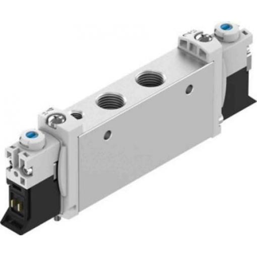 Elektromagnetický ventil 2 x 3/2 uzavřený, Monostabilní, řada: VUVG-L14-T32C-AZT-G18-1P3 G Elektřina, max. průtok: 560