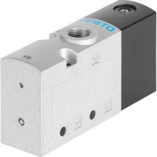 Pneumatický solenoidový ventil 3/2 uzavřený monostabilní, řada: VUWS G 1/8", G 3/8" Pneumatický, max. průtok: 2300 L/min
