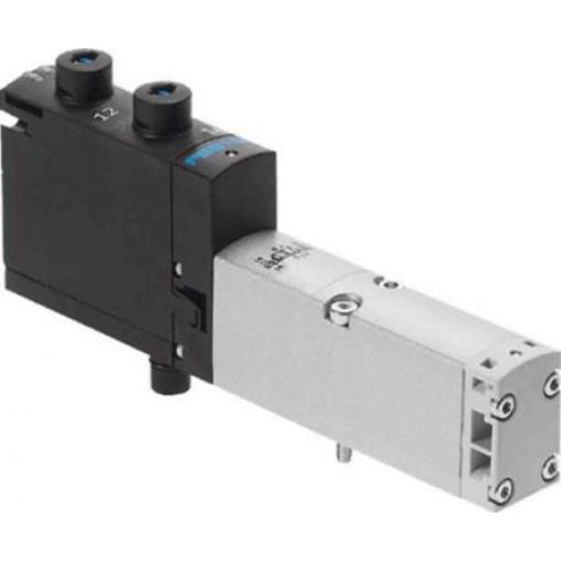 Elektromagnetický ventil 5/2 bistabilní, řada: VSVA-B-B52-ZD-A2-1T1L ISO 15407-2 Elektřina, max. průtok: 750 L/min Festo