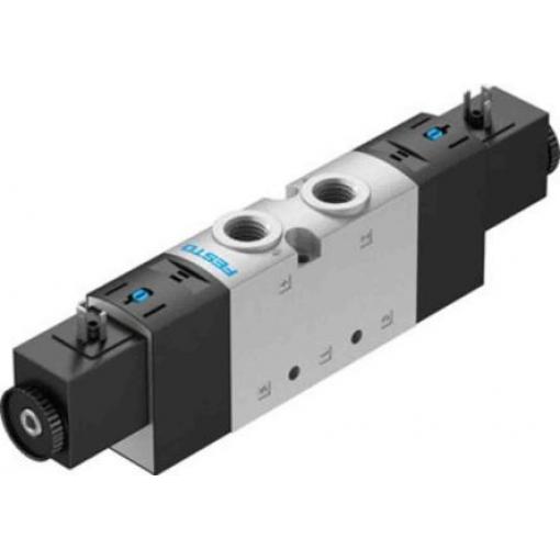 Elektromagnetický ventil 5/2 bistabilní, řada: VUVS-L25-B52-D-G14-F8-1C1 G Elektřina, max. průtok: 1300 L/min Festo 24 V