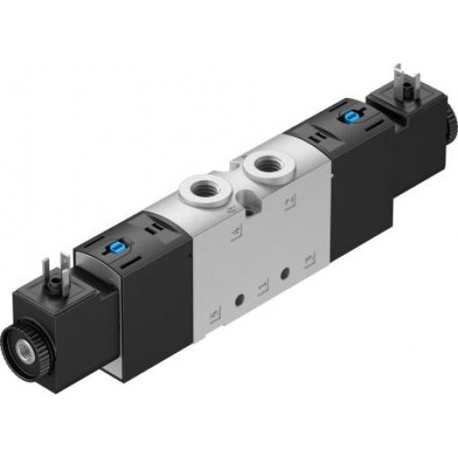 Elektromagnetický ventil 5/2 bistabilní, řada: VUVS G Elektřina, max. průtok: 700 L/min Festo 24 V dc