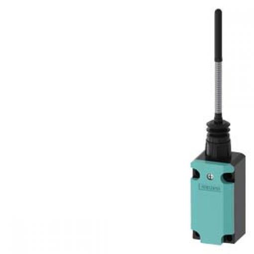 Siemens 3SE5 Páka s pružinou Koncový spínač 1 NO/1 NC IP66, IP67 Plastové 6 A