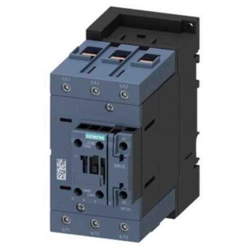 Siemens 1 NO, 1 NC Stykač napětí ve vinutí 24V dc 3pólový 95 A 690V 45 kW s 1 NO/1 NC kontakty 24V dc Řízení motoru,