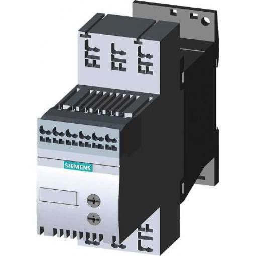Siemens Startér pro plynulý rozběh, rozsah: 3RW30 22 kW 400V ac 3fázový IP00
