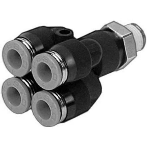 Festo Pneumatická armatura, řada: QSQ Vnější R 1/8" R