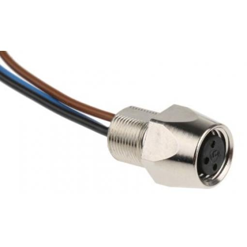 Kabel ovladače snímače, A: Vnitřní, A: M8, Rovný 3, B: Bez koncovky, 60V, IP67, IP68, řada: ELKE Hirschmann 0.5 m