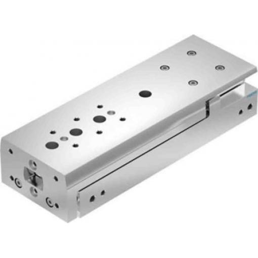 Pneumatický válec s vedením DGST-12-100-E1A, řada: DGST, délka: 100 mm Festo Dvojčinný