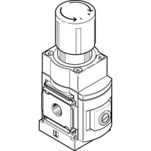 Pneumatický regulátor, řada: MS Festo G 1/2 G G