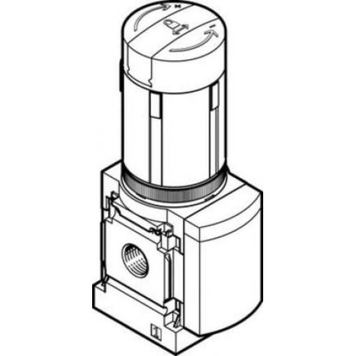 Pneumatický regulátor, řada: MS Festo G 1/4 G