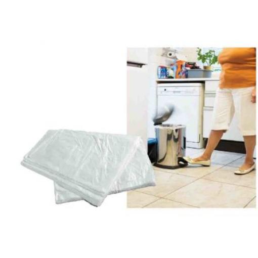 Cromwell Polythene Sáček do nádoby 1000 Per Pack ks, Bílá Polyetylen 15L