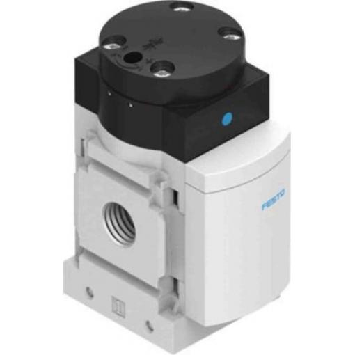 Pneumatický ventil s ručním ovládáním, řada: MS Pneumatický G 1/4 G, materiál tělesa: Odlévaný hliník 529532, teplotní