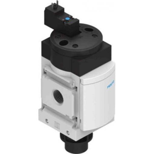 Pneumatický ventil s ručním ovládáním, řada: MS G 1/2 G, materiál tělesa: Hliník 542583, teplotní rozsah: 50 °C,