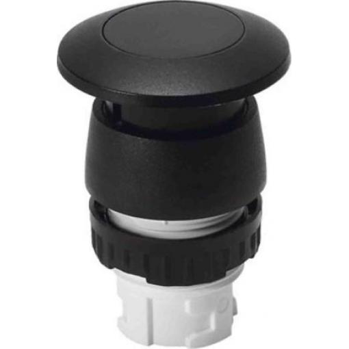 Pneumatický ventil s ručním ovládáním, řada: P barva Černá Tlačítko (hřibové) 2.5 mm 9293, teplotní rozsah: 50 °C,