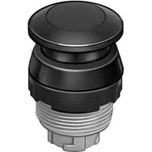 Pneumatický ventil s ručním ovládáním, řada: P barva Černá Tlačítko (hřibové) 2.5 mm 9295, teplotní rozsah: 50 °C,