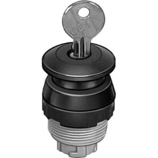 Pneumatický ventil s ručním ovládáním, řada: PRS barva Červená Tlačítko (hřibové) 2.5 mm 9300, teplotní rozsah: 50 °C,