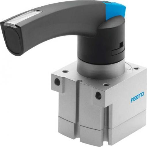 Pneumatický ventil s ručním ovládáním, řada: VHER barva Černá Ruční G 1/8 G, materiál tělesa: Polyamid 3488209, teplotní