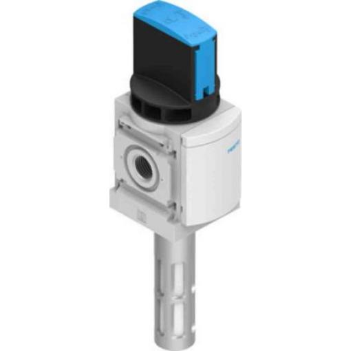 Pneumatický ventil s ručním ovládáním, řada: MS Ruční G 1/4 G, materiál tělesa: Hliník 541272, teplotní rozsah: 50 °C,