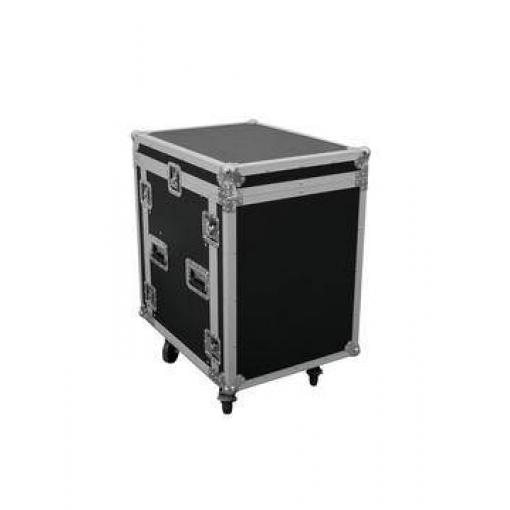 Case (kufr) Omnitronic U 12 HE 3011000T, (d x š x v) 720 x 540 x 890 mm, černá, stříbrná