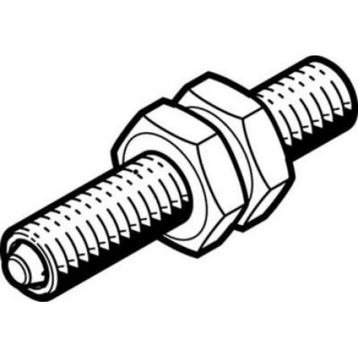 Tlumič DYEF-M4-Y1, řada: DYEF Festo 0.9 mm M4