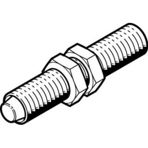 Tlumič DYEF-M6-Y1, řada: DYEF Festo 1.5 mm M6
