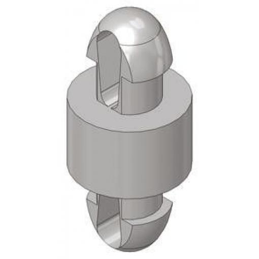 Essentra Sloupek desky plošných spojů MDLSP-1-100-10M-01 výška 10 mm výška 14 mm Nylon pro 2.5 mm otvor v PCB 4.6 mm