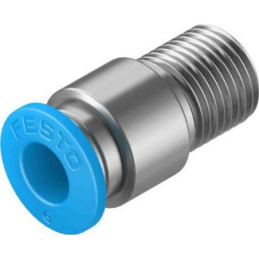 Festo Pneumatická armatura, řada: QS-1/8-6-I-100 Vnější R 1/8" R