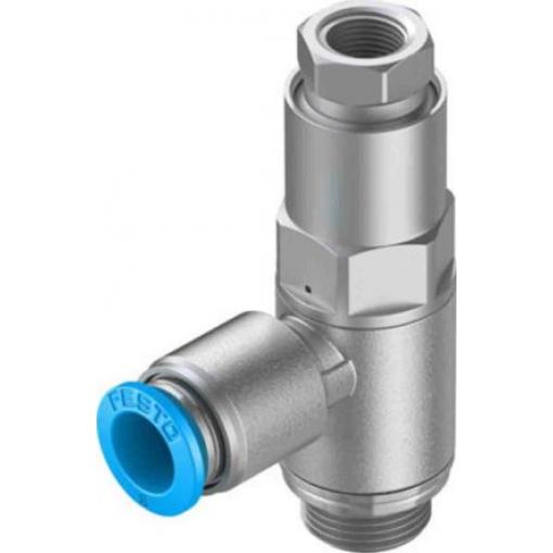 Zpětný ventil, řada: HGL-1/4-QS-8 Trubice, 10 bar Festo