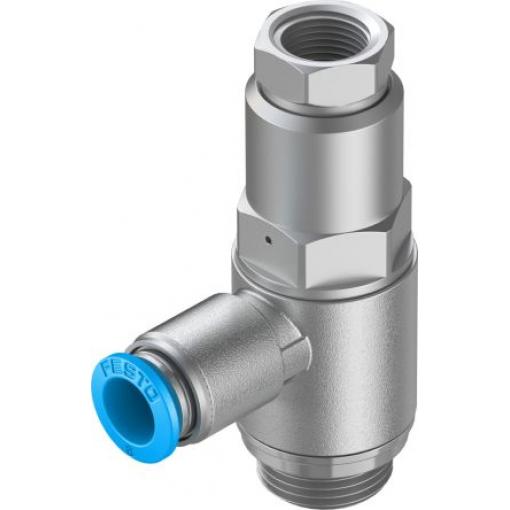 Zpětný ventil, řada: HGL-3/8-QS-8 Trubice, 10 bar Festo