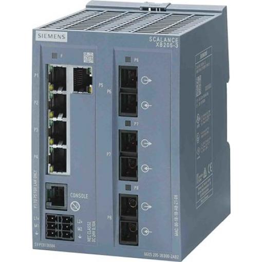 Ethernetový přepínač 8portový 100Mbps Siemens Řízený přepínač