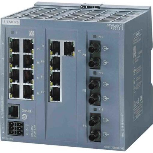 Ethernetový přepínač 17portový 100Mbps Siemens Řízený