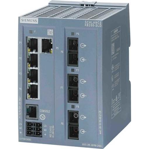 Ethernetový přepínač 8portový 100Mbps Siemens Řízený