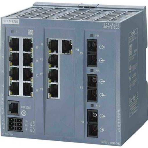 Ethernetový přepínač 17portový 100Mbps Siemens Řízený