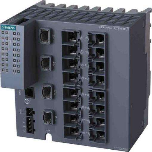Ethernetový přepínač 16portový Siemens Řízený