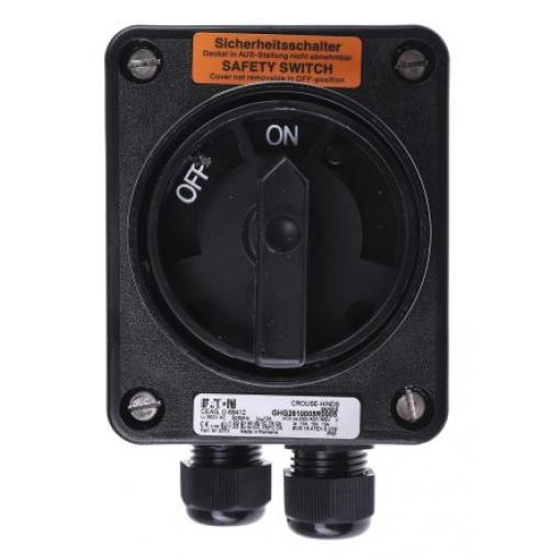 Eaton Oddělovací (hlavní) vypínač, rozsah: GHG 261 3pólový IP66 10 A