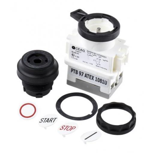 Eaton Tlačítkový spínač, řada: GHG4 IP66 SPDT Montáž do panelu 30 mm