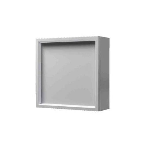 Rittal Hliník, Přírodní eloxovaná 377 mm 377 mm 36 mm 597 mm AX 1008000, 1038000 a 1338000 místo dveří