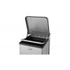 Rubbermaid Commercial Products Nádoba na odpad, Defenders 49L, Šedá Pedál víko Pozinkovaná ocel