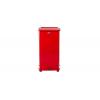 Rubbermaid Commercial Products Nádoba na odpad, Defenders 49L, Červená Pedál víko Pozinkovaná ocel