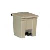 Rubbermaid Commercial Products Nádoba na odpad, Legacy Step-On 30L, Béžová Pedál víko Plastové