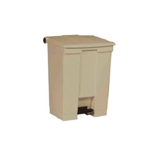 Rubbermaid Commercial Products Nádoba na odpad, Legacy Step-On 68L, Béžová Pedál víko Plastové