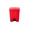 Rubbermaid Commercial Products Nádoba na odpad, Legacy Step-On 68L, Červená Pedál víko Plastové
