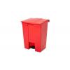 Rubbermaid Commercial Products Nádoba na odpad, Legacy Step-On 68L, Červená Pedál víko Plastové