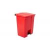 Rubbermaid Commercial Products Nádoba na odpad, Legacy Step-On 68L, Červená Pedál víko Plastové