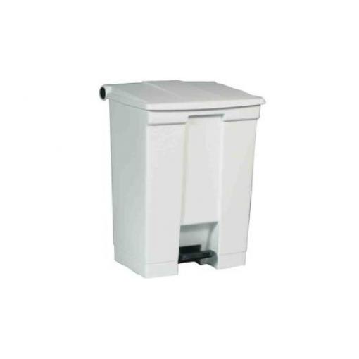 Rubbermaid Commercial Products Nádoba na odpad, Legacy Step-On 68L, Bílá Pedál víko Plastové