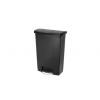 Rubbermaid Commercial Products Nádoba na odpad, Slim Jim 90L, Černá Pedál víko Pryskyřice