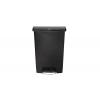 Rubbermaid Commercial Products Nádoba na odpad, Slim Jim 90L, Černá Pedál víko Pryskyřice