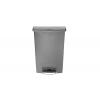 Rubbermaid Commercial Products Nádoba na odpad, Slim Jim 90L, Šedá Pedál víko Pryskyřice