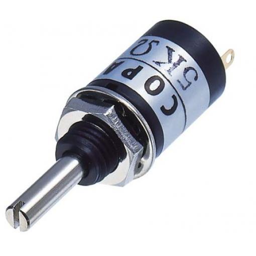 Potenciometr, průměr hřídele: 3 mm 3otáčkový, řada: MC 10 kΩ 20 % 0.19 W MC1003-000-103 Rotační, Panel 1 Nidec